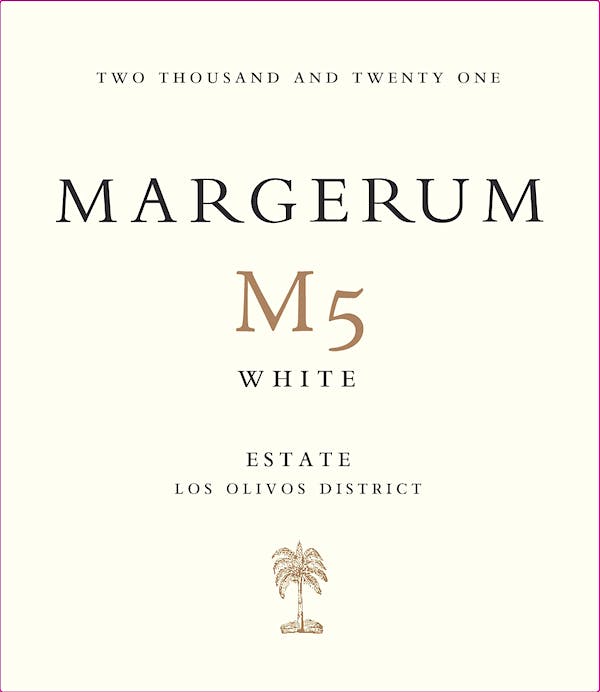 Margerum M5 White Rhone blend Santa Barbara County CA 2021