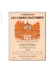 Chateau Les Carmes Haut-Brion Bordeaux blend Bordeaux Pessac-Leognan 2022
