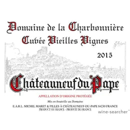 Domaine de la Charbonniere Chateauneuf-du-Pape Vielles Vignes Rhone FR 2019