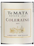 Te Mata Estate Coleraine Red Bordeaux blend Hawkes Bay NZ 2021
