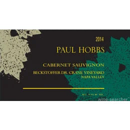 Paul Hobbs Beckstoffer Dr. Crane Vineyards Cabernet Sauvignon California Napa 2019
