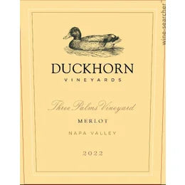 Duckhorn Merlot 'Three Palms Vineyard'  Napa Valley California 2021