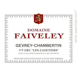 Domaine Faiveley Gevery-Chambertin Les Cazetiers Pinot Noir Burgundy Cote de Nuits 2018