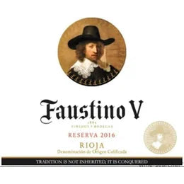 Bodegas Faustino V Rioja Reserva Spain 2017