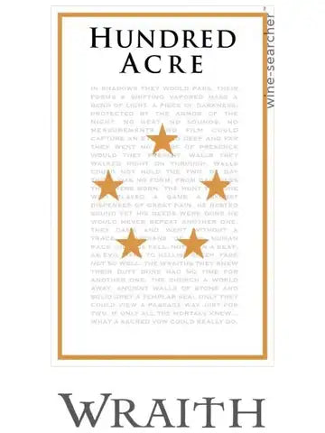 Hundred Acre 'Wraith' Cabernet Sauvignon Napa Valley 2021