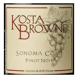 Kosta Brown Pinot Noir Sonoma Coast 2011