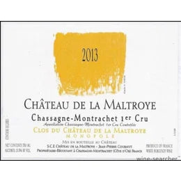 Chateau de la Maltroye Chassagne-Montrachet 1er Cru, Maltroye Monopole FR 2022