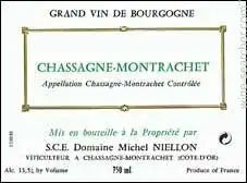 Domaine Michel Niellon Chassagne-Montrachet France Cote de Beaune 2022
