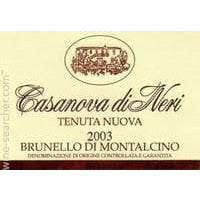 Casanova DI Neri Tenuta Nuova Brunello di Montalcino Tuscany,  Italy 2019