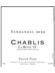 Patrick Puize Chablis La Butte 'O' Burgundy France 2023