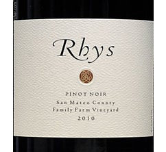 Rhys Family Farm Vineyard Pinot Noir Santa Cruz Mountains California 2018