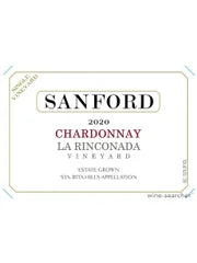 Sanford La Riconada Chardonnay Santa Rita Hills California 2020