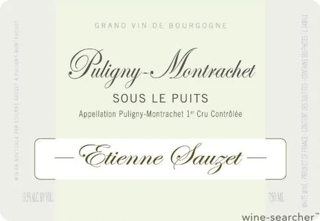 Domaine Etienne Sauzet Puligny-Montrachet 1er Cru Sous le Puits FR 2022