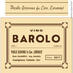 Paulo Scavino Barolo Fu Cav. Lorenzo Riserva Piedmont Italy 2016