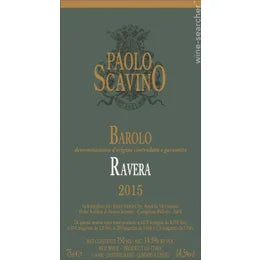 Paulo Scavino Barolo Ravera Piedmont Italy 2016