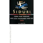 Siduri Sierra Mar Vineyard Pinot Noir Santa Lucia Highlands CA 2010