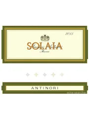 Marchesi Antinori Solaia Toscana IGT, Tuscany, Italy 2021