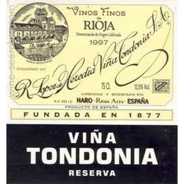 Lopez de Heredia Vina Tondonia Reserva Rioja 2011