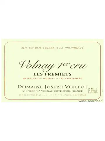 Domaine Joseph Voillot Volnay 'Les Fremiets' Pinot Noir Beaune  FR 2023