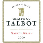 Chateau Talbot Bordeaux Saint-Julien 2009
