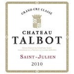 Chateau Talbot Bordeaux Saint-Julien 2019