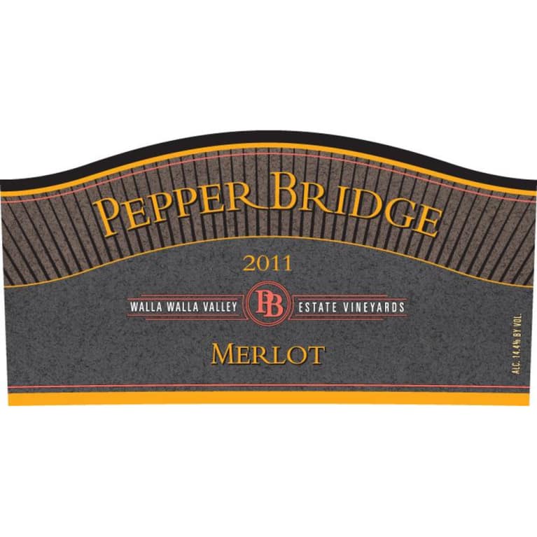 Pepperbridge  Merlot Washington Walla Walla 2011