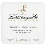 La Jota Cabernet Franc Napa Howell Mountain 2013