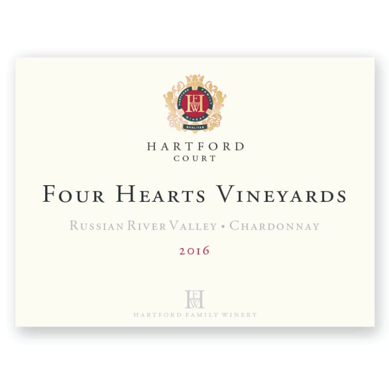 Hartford Court Four Hearts Chardonnay Russian River Valley California 2016