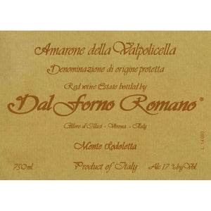 Dal Forno Romano Amarone Red Blend Italy Valpolicella 2008