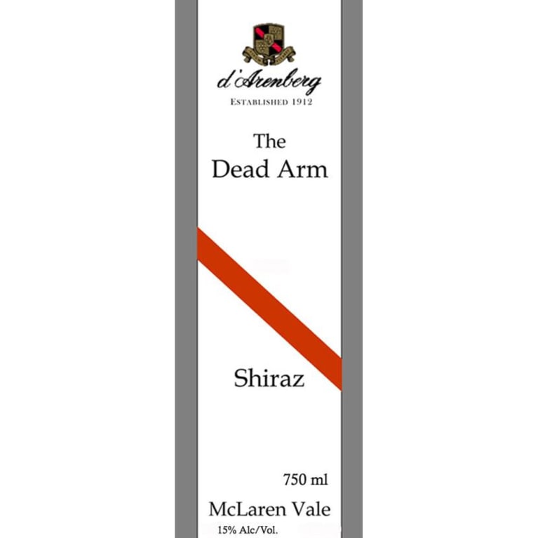 D'Arenberg The Dead Arm Shiraz Australia McLaren Vale 2005