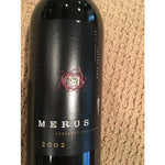 Merus Cabernet Sauvignon California Napa 2002