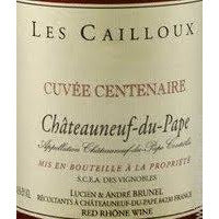 Brunel Les Cailloux Cuvee Centenaire Chateauneuf-du-Pape Rhone blend Rhone 2003