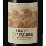 Chateau Beausejour (Duffau Lagarrgosse) Bordeaux blend Saint-Emilion 2019