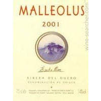 Emilio Moro Malleolus Tempranillo Spain Ribera del Duero 2001
