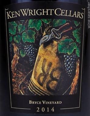 Ken Wright Cellars Bryce Vineyard Pinot Noir Oregon Ribbon Ridge 2018