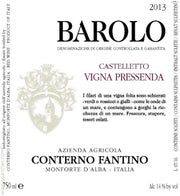 Conterno Fantino Castelletto Vigna Pressenda Barolo Nebbiolo Italy Piedmont 2016