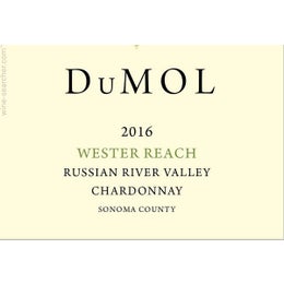 DuMOL Pinot Noir 'Western Reach' California Russian River Valley 2017