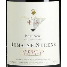 Domaine Serene Evanstad Reserve Pinot Noir Willamette Valley 2018