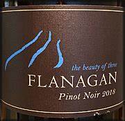 Flanagan 'The Beauty of Three' Pinot Noir, Sonoma Coast 2020