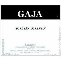 Gaja Sori San Lorenzo Barbaresco Nebbiolo Italy Piedmont 2016