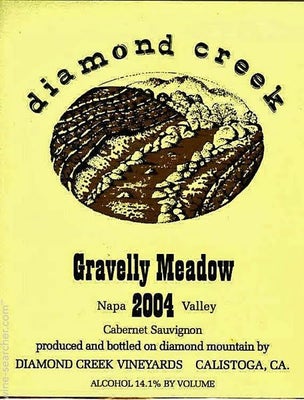 Diamond Creek Gravelly Meadow Cabernet Sauvignon California Napa 2019