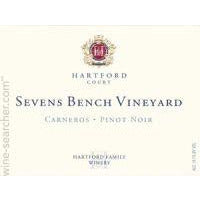 Hartford Family Sevens Bench Vineyard Pinot Noir Napa Carneros 2004