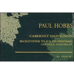 Paul Hobbs Beckstoffer To Kalon Vineyard Cabernet Sauvignon California Napa 2019