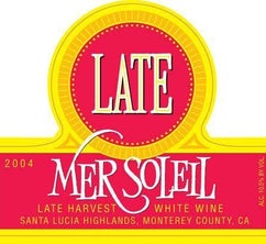 Mer Soleil 'Late' Harvest Viognier SLH California 2000 375ml