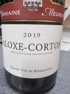 Domaine Meuneveaux Aloxe-Corton Rouge Premier Cru Cote de Beaune FR 2019