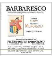 Produttori del Barbaresco Muncagota  Riserva DOCG Nebbiolo Italy Piedmont 2015