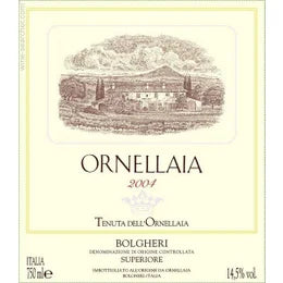 Tenuta dell'Ornellaia Bolgheri Superiore  Bordeaux blend Italy Tuscany '19