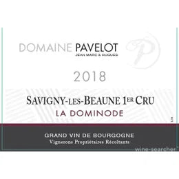 Domaine Jean-Marc & Hugues Pavelot Savigny-Les Beaune 'La Dominode' Pinot Noir Cote de Beaune 2018