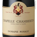 Domaine Ponsot Chapelle Chambertin Cote de Nuits FR 2017