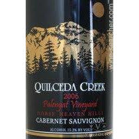 Quilceda Creek Palengat Vineyard Cabernet Sauvignon Washington Horse Heaven Hills 2006